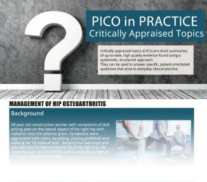 PICO: Management of Hip Osteoarthritis
